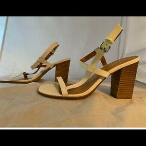 REPORT strapped heels